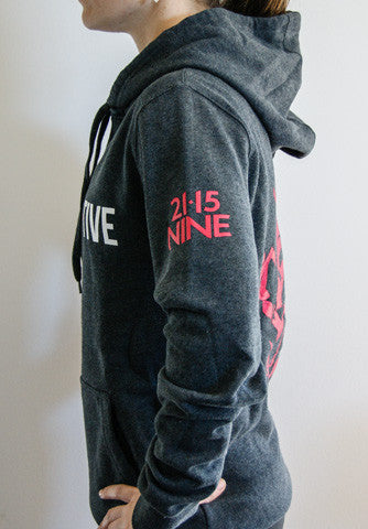 21.15.NINE Classic Ladies Hoodie