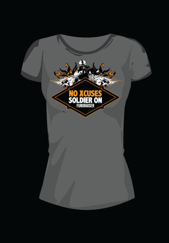 Soldier On - Fundraiser Women's Tee.  PRE-ORDER